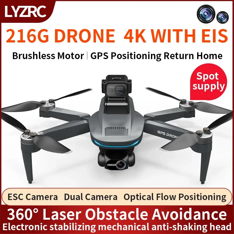 L200 PRO MAX Drone 4K 2-Axis P - Drone Racing Camera บทวิจารณ์และราคา
