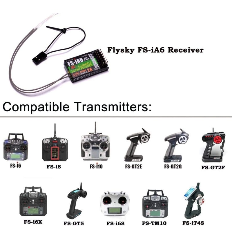 Flysky FS-IA6 Receiver 6CH Dua - Drone Racing Battery บทวิจารณ์และราคา