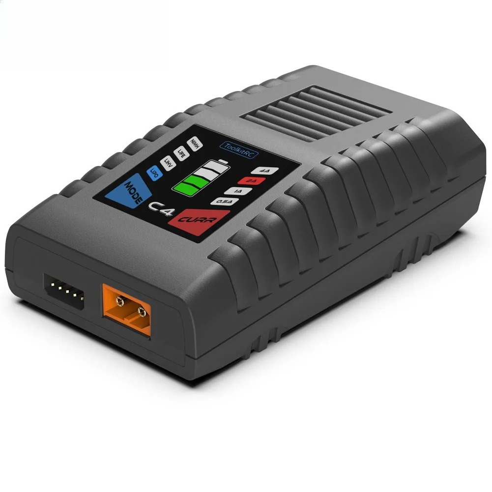 ToolkitRC C4 Charger 50W 5A AC - Drone Racing Charger บทวิจารณ์และราคา