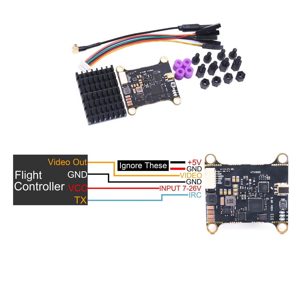A25P B-CUBE 5.8G Video Transmi - Drone Racing Transmitter บทวิจารณ์และราคา