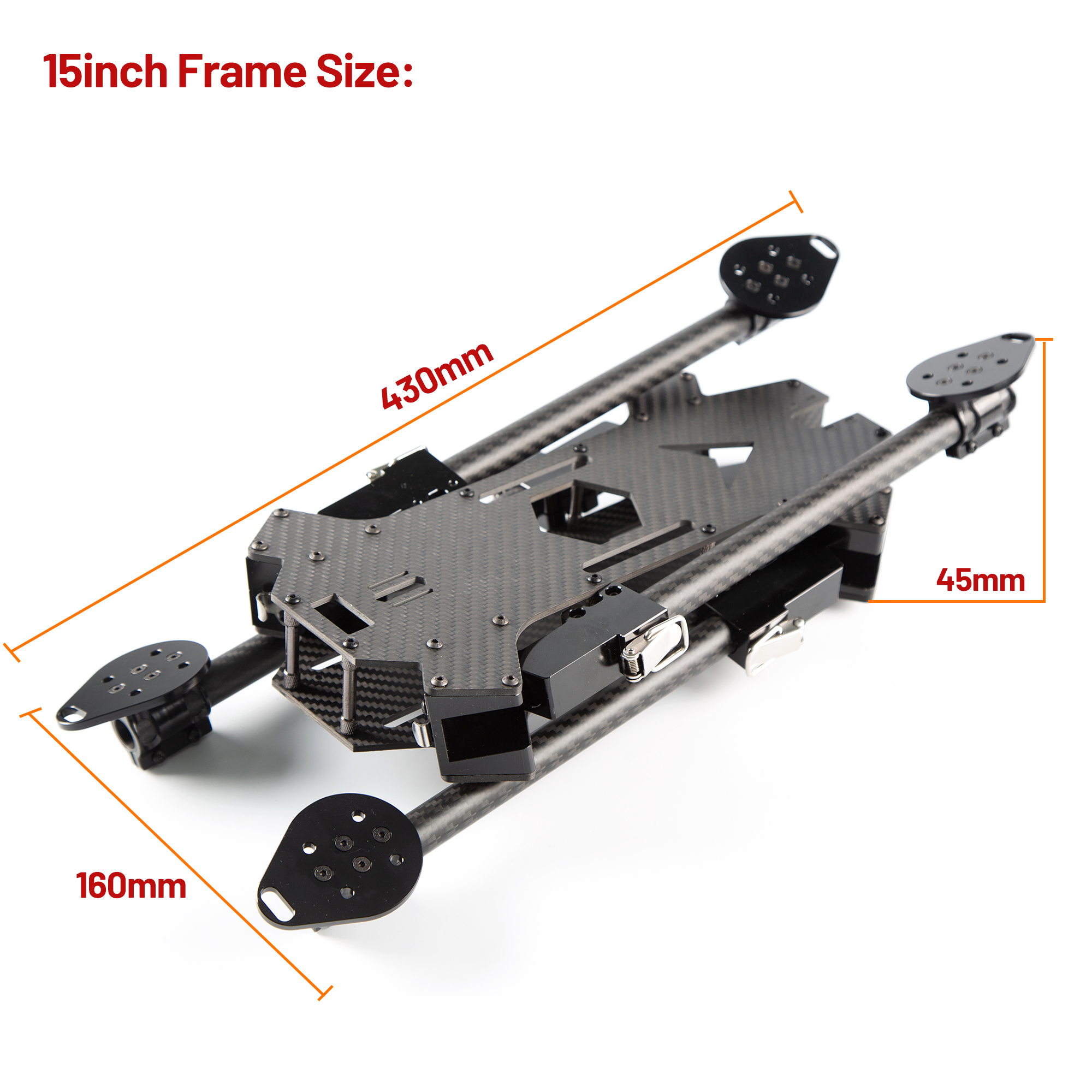 15inch /17inch FPV Carbon Fibe - Drone Racing Motor บทวิจารณ์และราคา