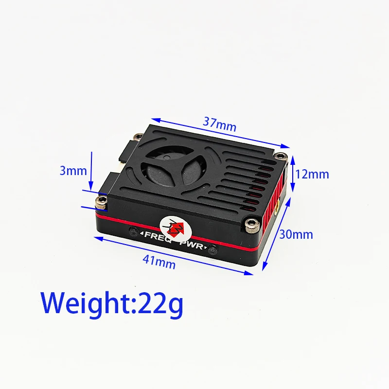 3.3G 3W FPV VTX 16CH 3000mw FP - Drone Racing Transmitter บทวิจารณ์และราคา