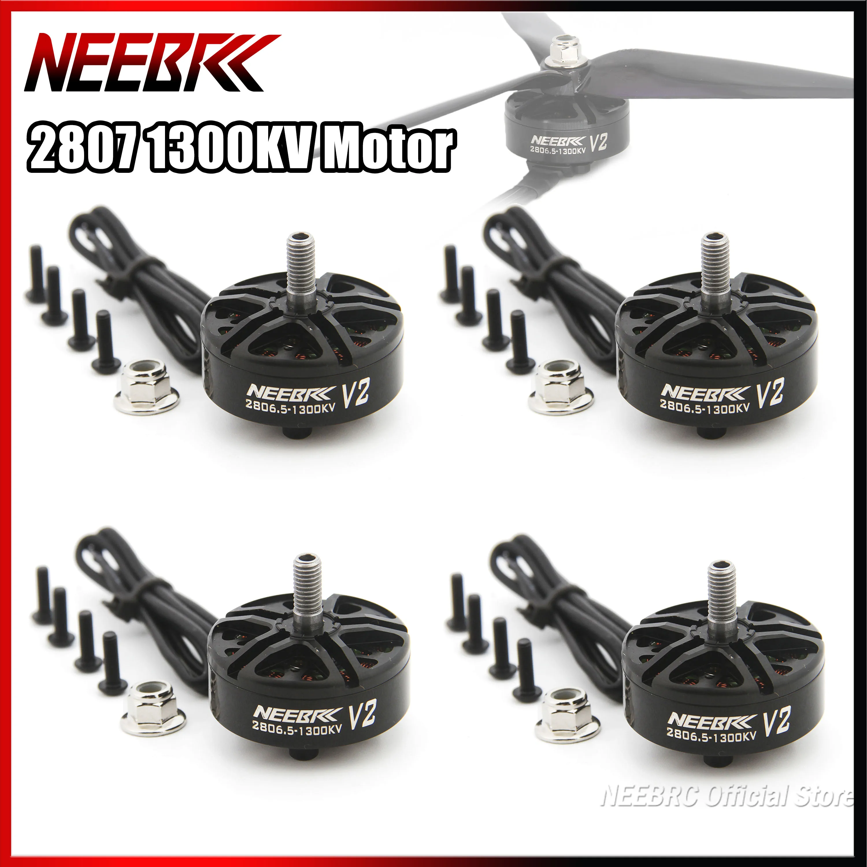 4pcs NEEBRC 2807 2806.5 1300KV - Drone Racing Esc บทวิจารณ์และราคา