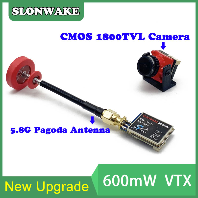 Ready to use 5.8G 48CH 600mW v - Drone Racing Transmitter บทวิจารณ์และราคา