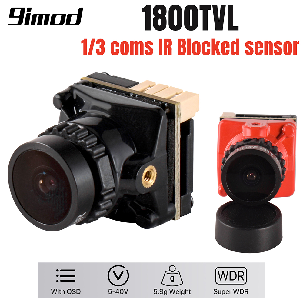 9IMOD FPV Camera 1800TVL 5MP 2 - Drone Racing Vtx บทวิจารณ์และราคา