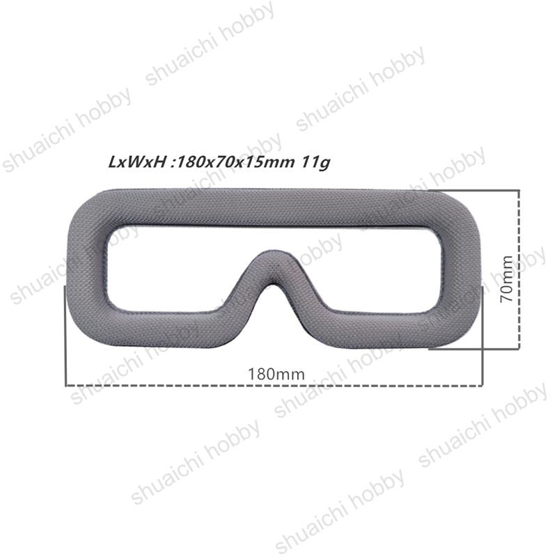 FPV Goggles Eye Mask Faceplate - Drone Racing Gate บทวิจารณ์และราคา