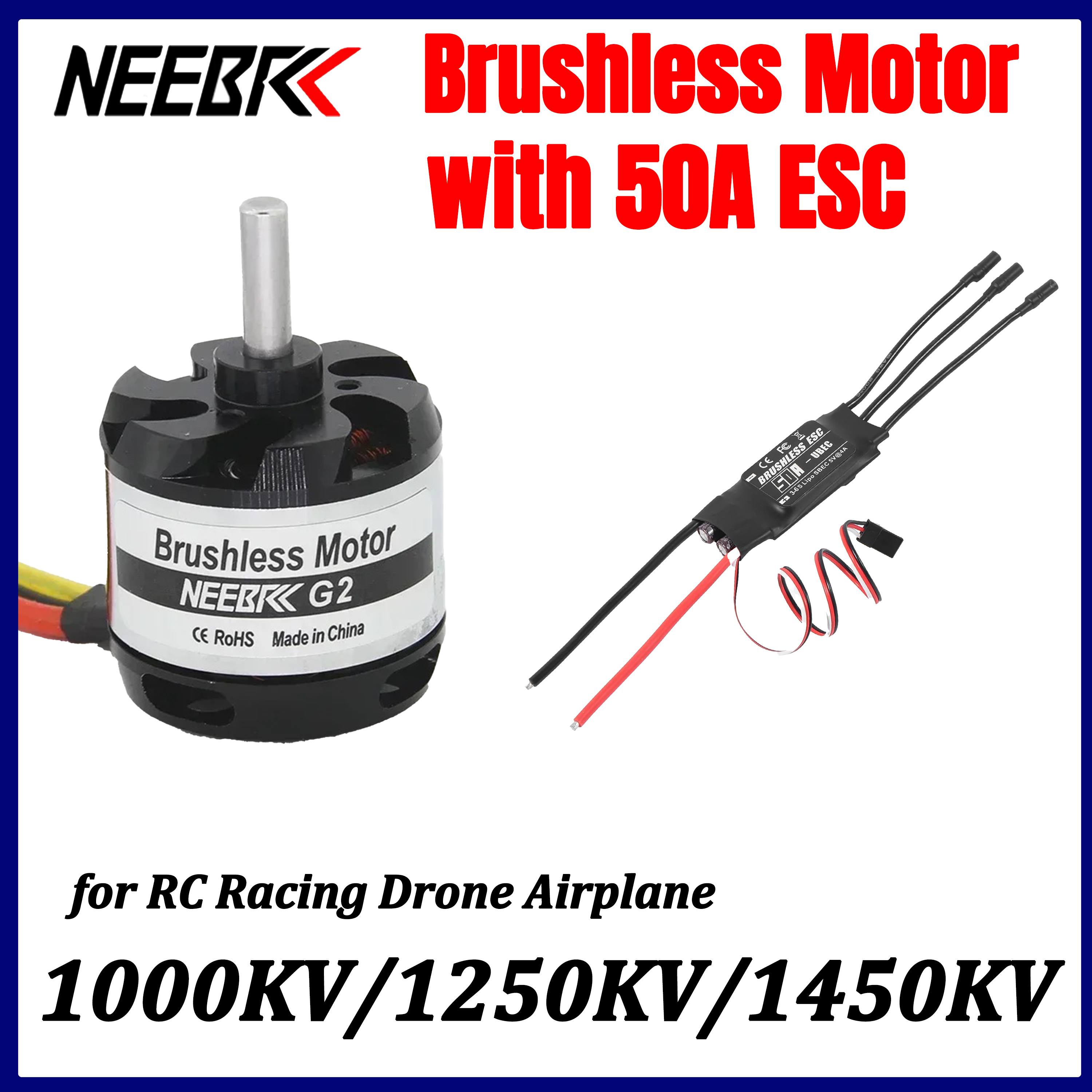 NEEBRC D3542 Outrunner Brushle - Drone Racing Esc บทวิจารณ์และราคา