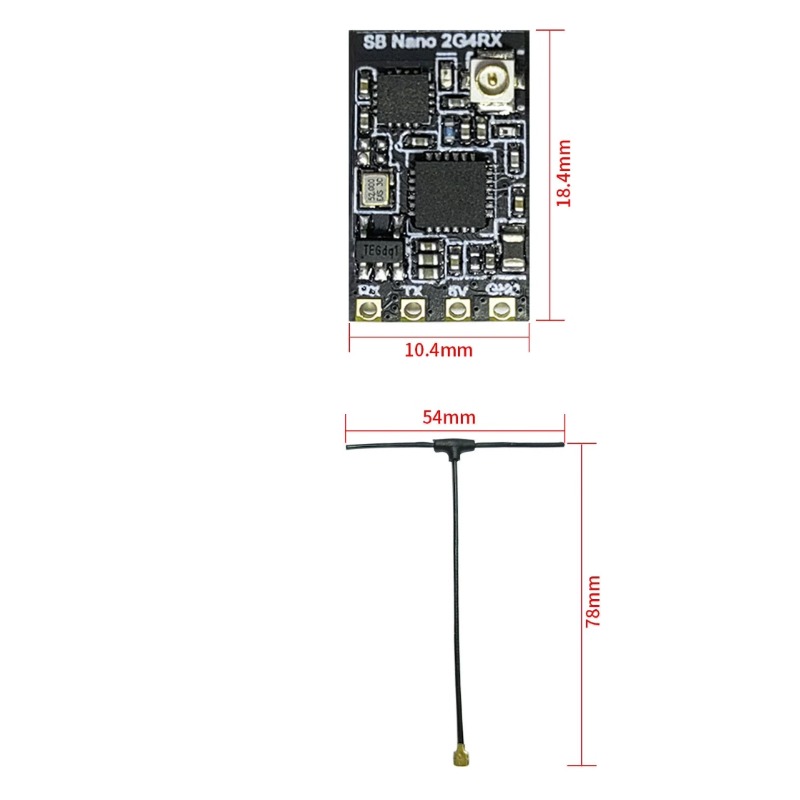 SpeedyBee Nano 2.4G ExpressLRS - Drone Racing Receiver บทวิจารณ์และราคา