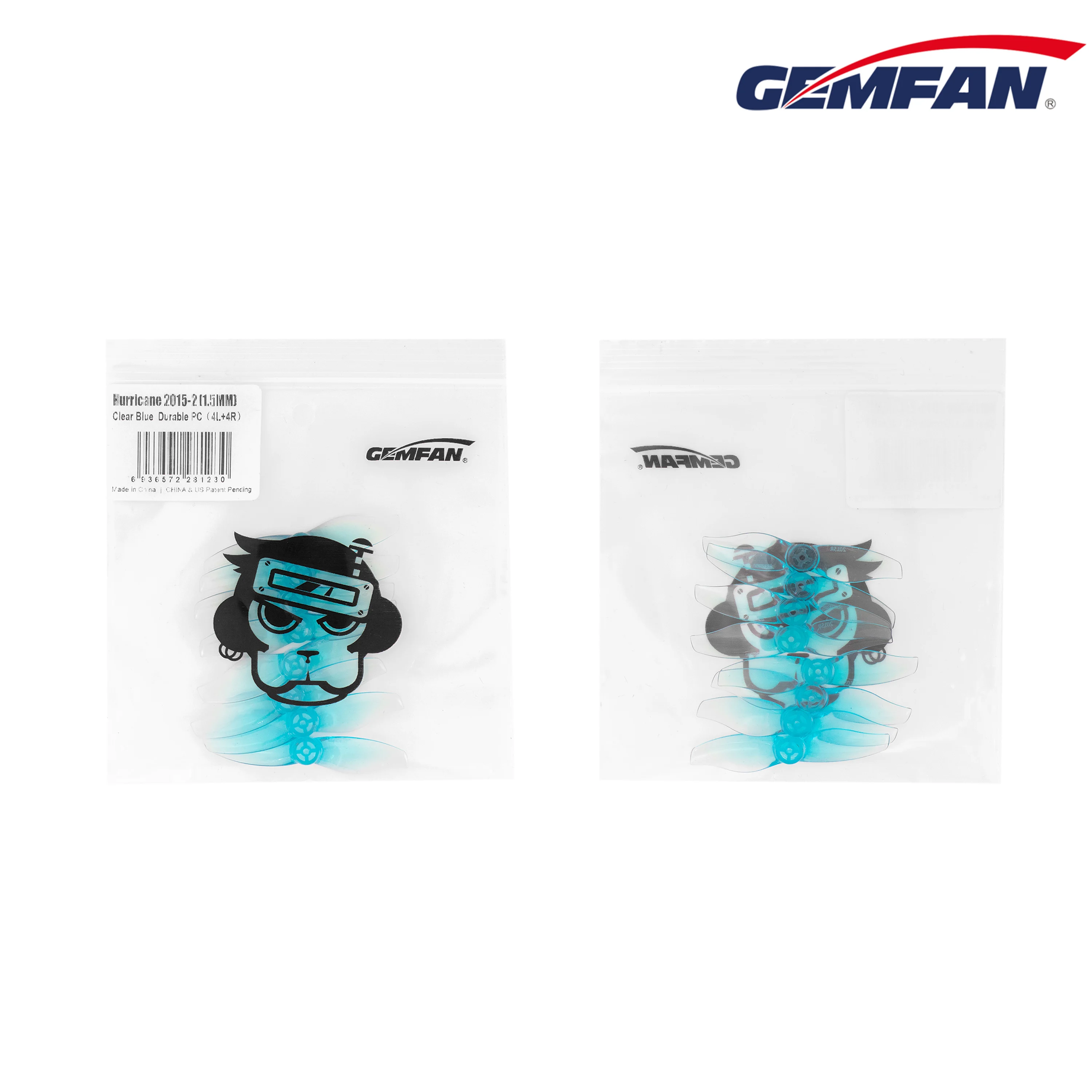NEW 4Pairs GEMFAN 2015 Hurrica - Drone Racing Propeller บทวิจารณ์และราคา
