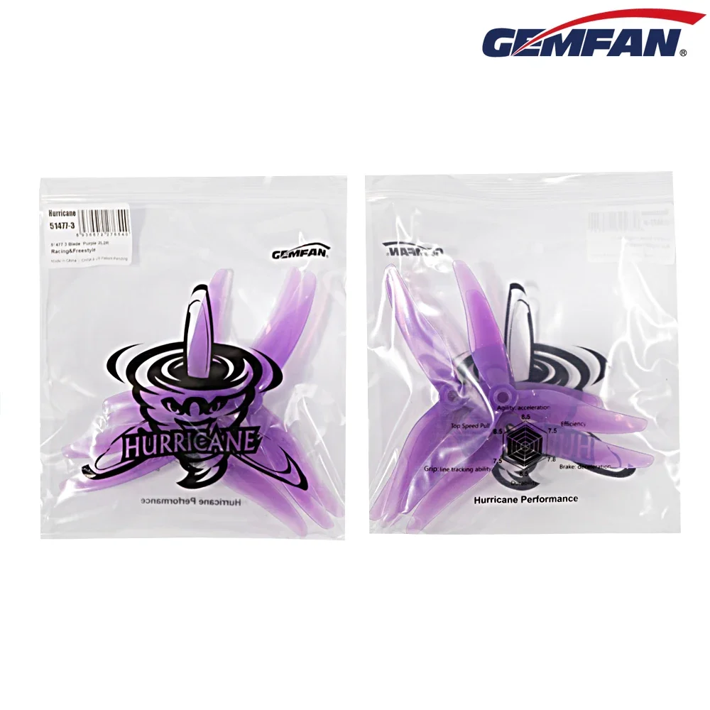 10Pairs (10CW + 10CCW) Gemfan  - Drone Racing Propeller บทวิจารณ์และราคา