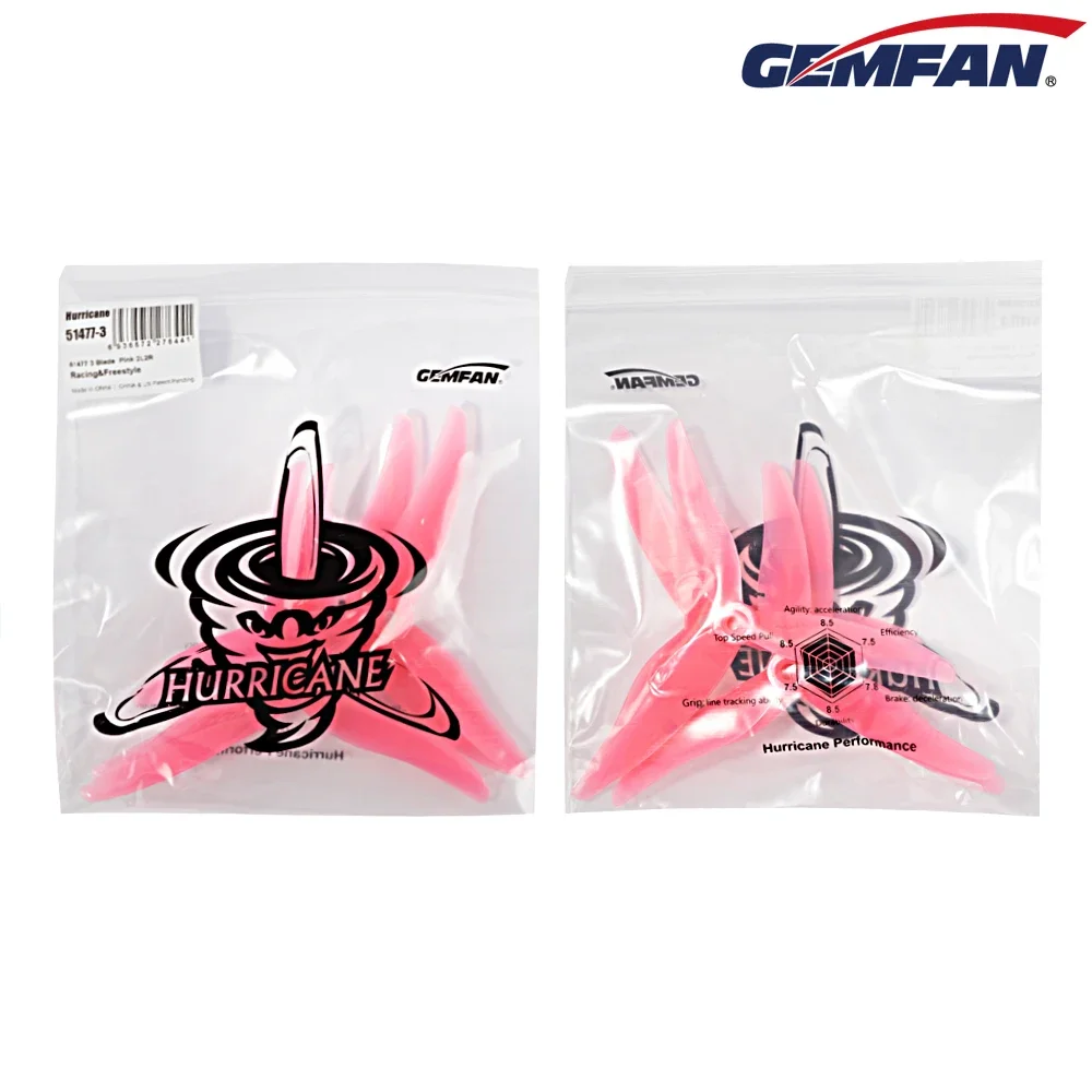 10Pairs (10CW + 10CCW) Gemfan  - Drone Racing Propeller บทวิจารณ์และราคา