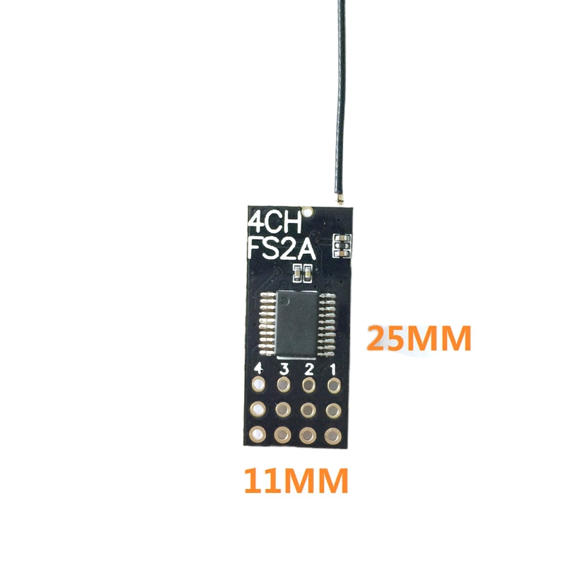 Flysky FS2A Mini Receiver 4CH  - Drone Racing Receiver บทวิจารณ์และราคา
