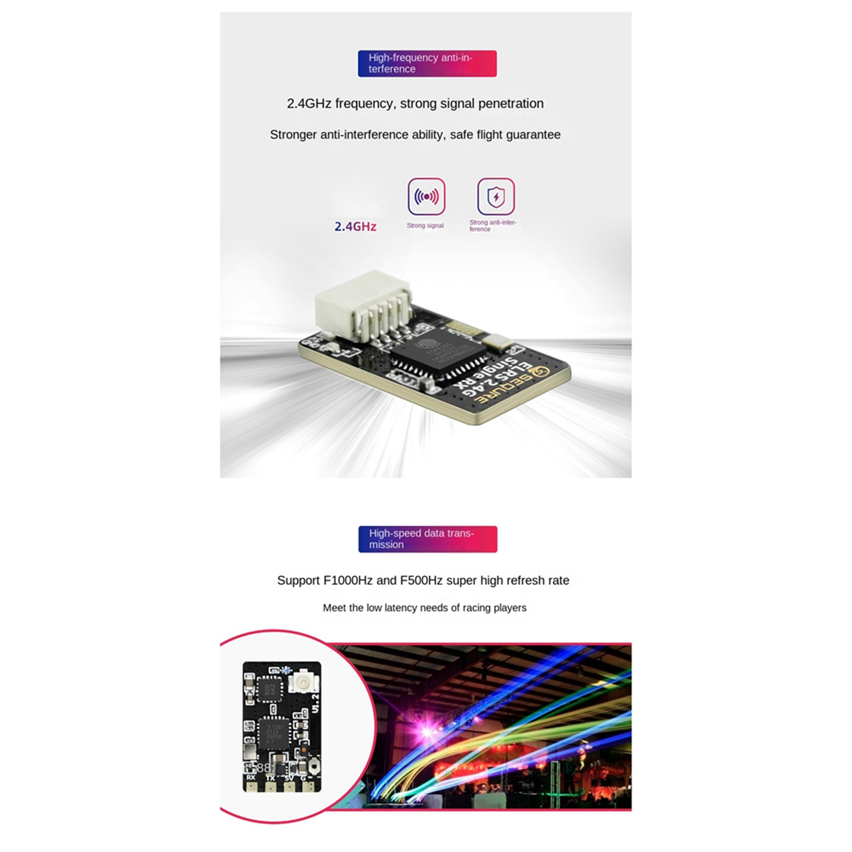 A56G-SEQURE ELRS 2.4GHz Single - Drone Racing Charger บทวิจารณ์และราคา