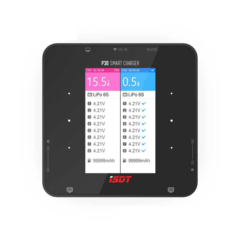 ISDT P30 Dual Balance Charger  - Drone Racing Charger บทวิจารณ์และราคา
