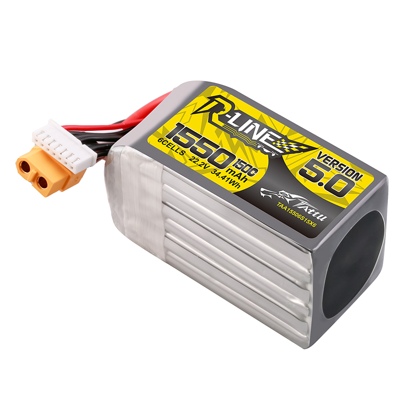 TATTU-R-LINE 5.0 22.2V 1550mAh - Drone Racing Battery บทวิจารณ์และราคา