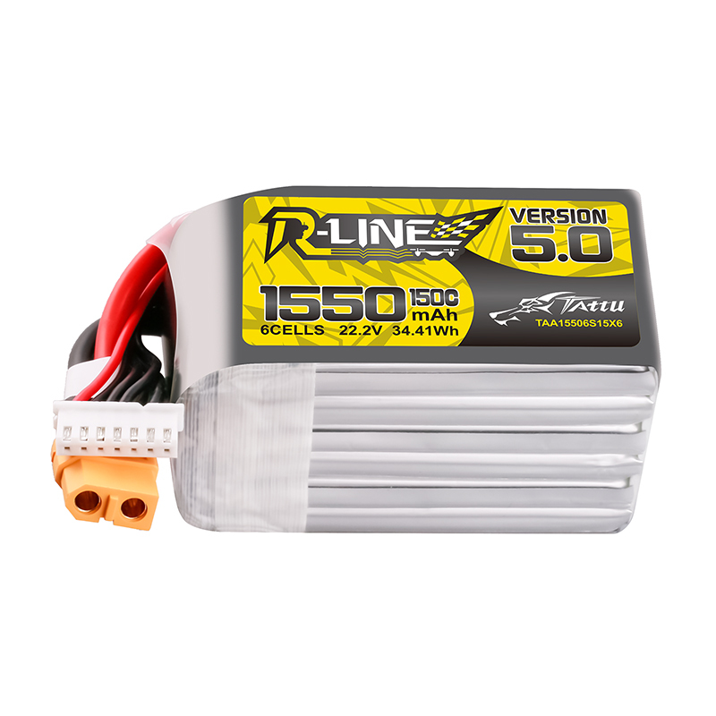 TATTU-R-LINE 5.0 22.2V 1550mAh - Drone Racing Battery บทวิจารณ์และราคา