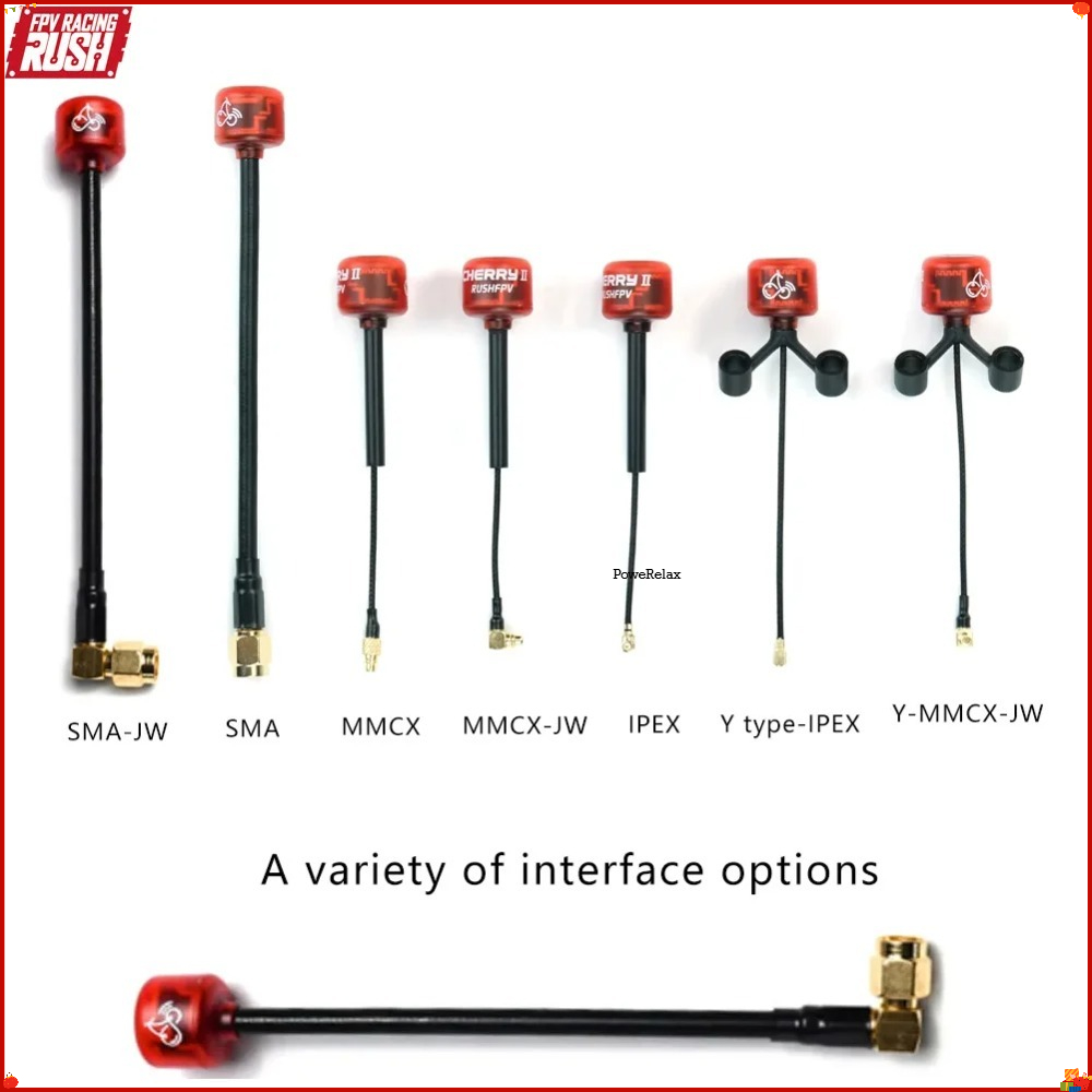 RUSHFPV Cherry FPV Antenna/VTX - Drone Racing Antenna บทวิจารณ์และราคา