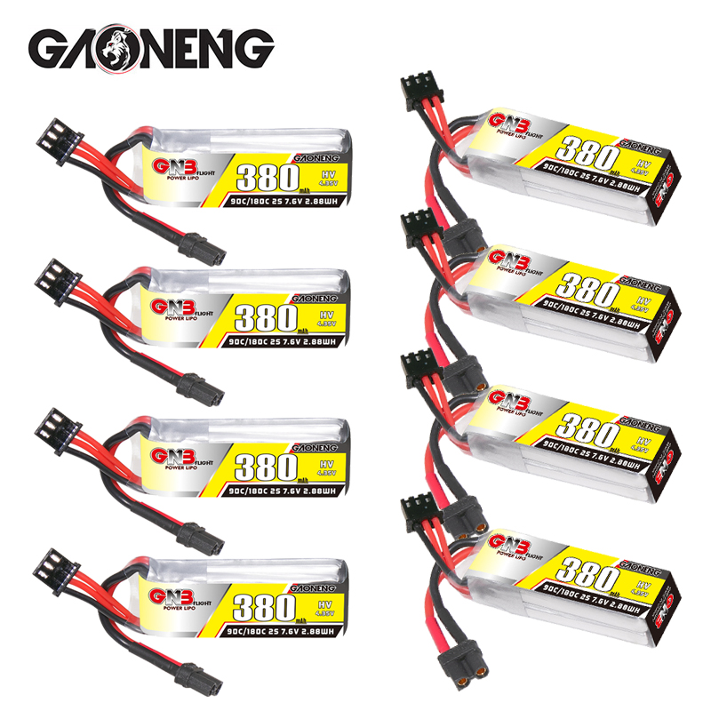 GNB 2S 7.6V 380mAh 90C/180C Li - Drone Racing Battery บทวิจารณ์และราคา