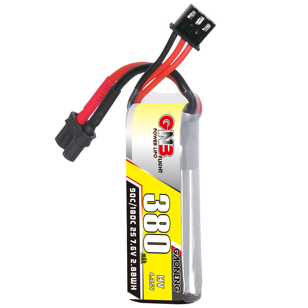 GNB 2S 7.6V 380mAh 90C/180C Li - Drone Racing Battery บทวิจารณ์และราคา