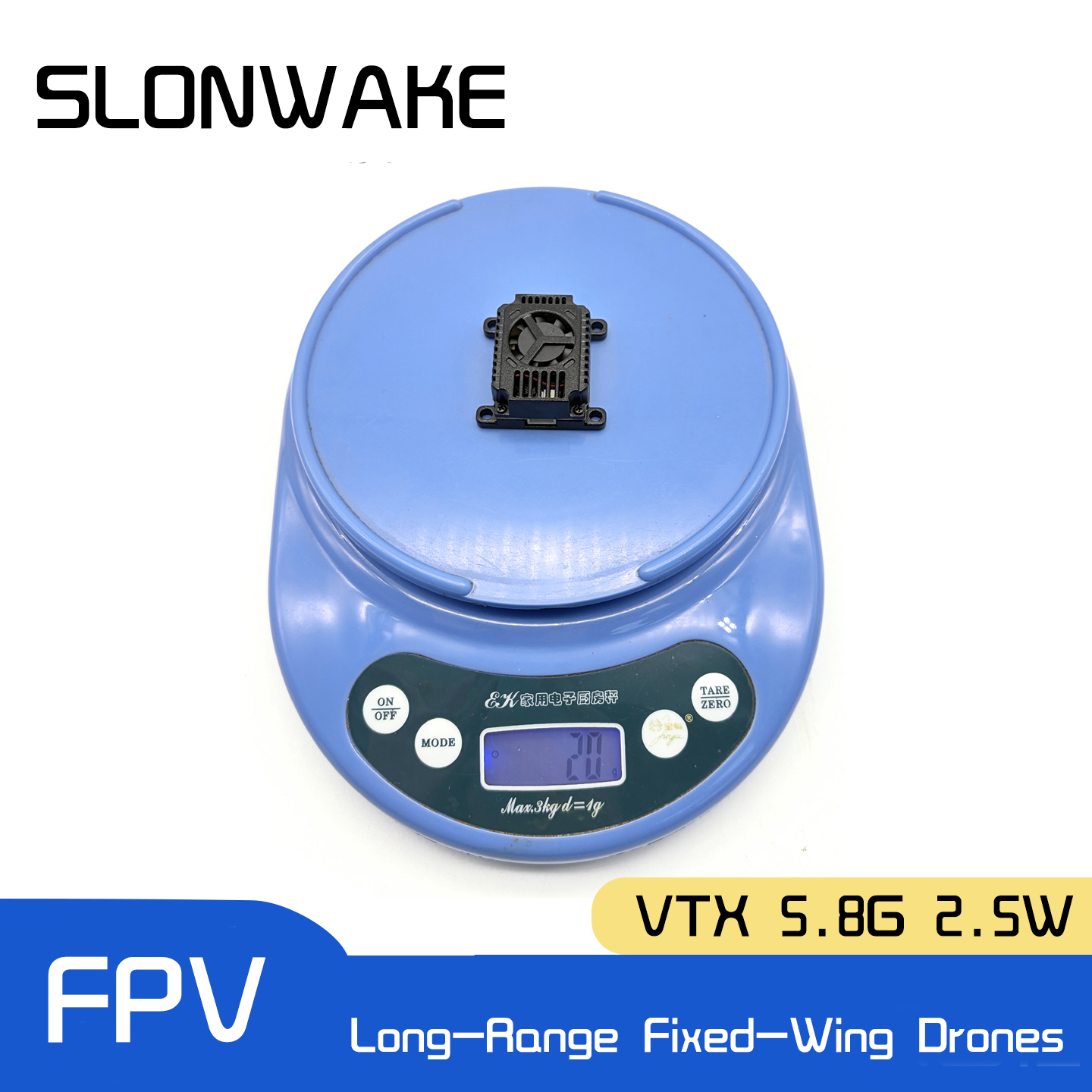 SLONWAKE 5.8G 48CH FPV Transmi - Drone Racing Transmitter บทวิจารณ์และราคา