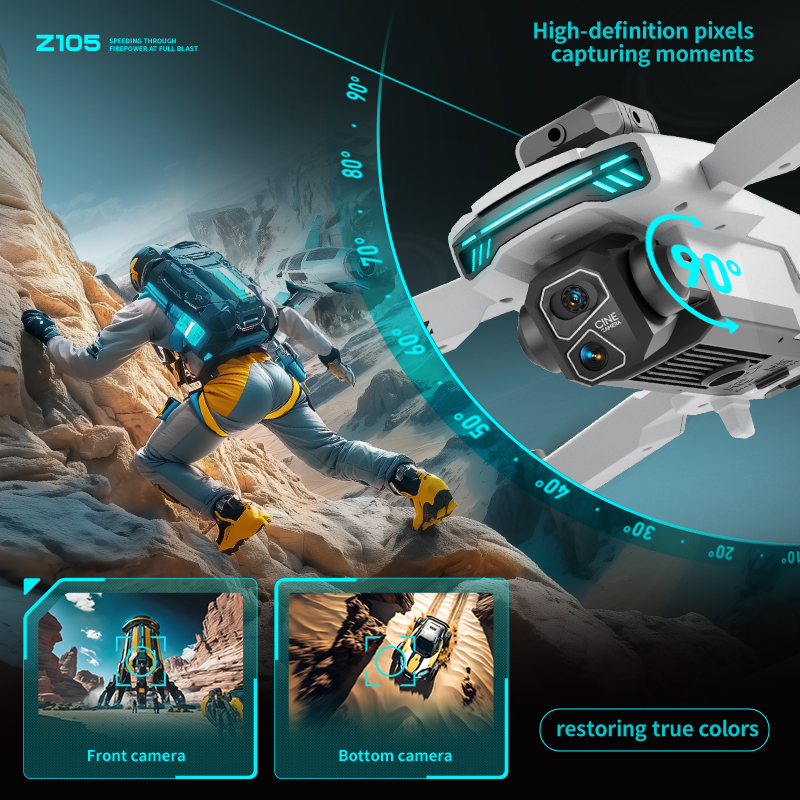 New Z105 RC Drone 8K Professio - Drone Racing Charger บทวิจารณ์และราคา