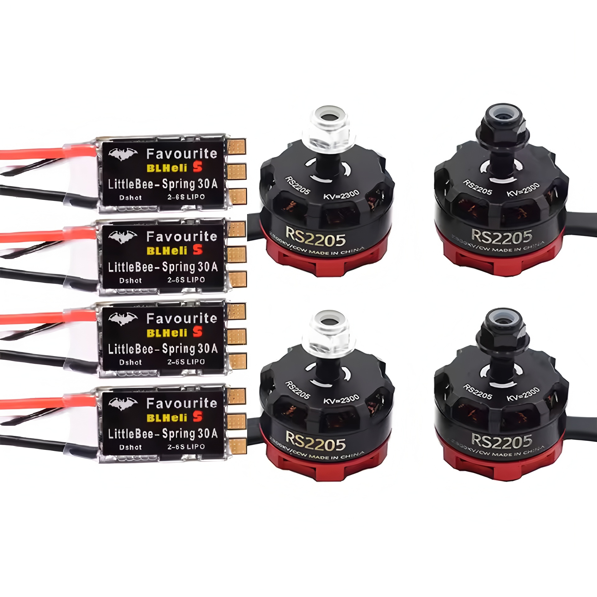 FPV RS2205 2300KV CW CCW Brush - Drone Racing Esc บทวิจารณ์และราคา