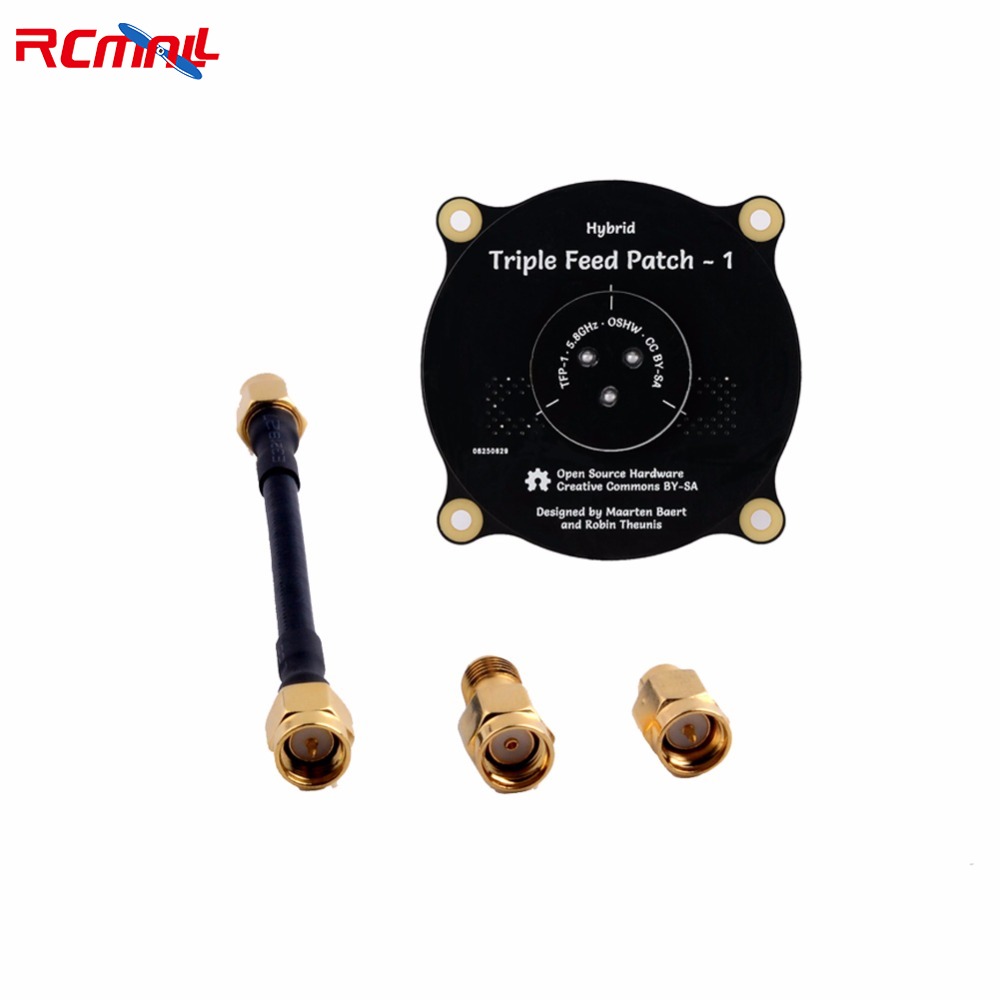 5.8GHz 9.4dBi Triple Feed Patc - Drone Racing Antenna บทวิจารณ์และราคา