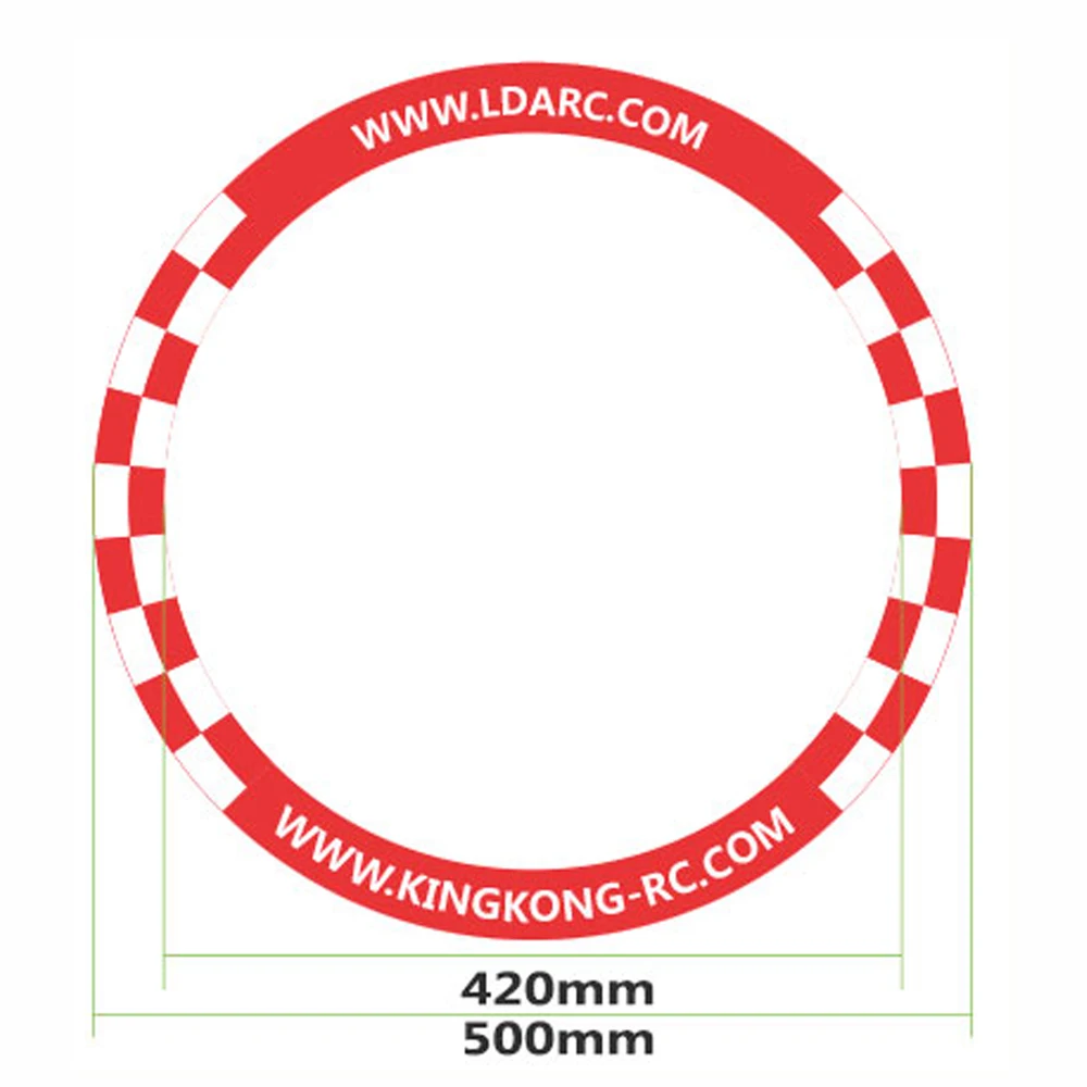5PCS LDARC 500mm Flying Racing - Drone Racing Gate บทวิจารณ์และราคา