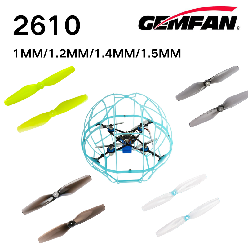 2610 Props Gemfan 2.6inch 2 Bl - Drone Racing Battery บทวิจารณ์และราคา