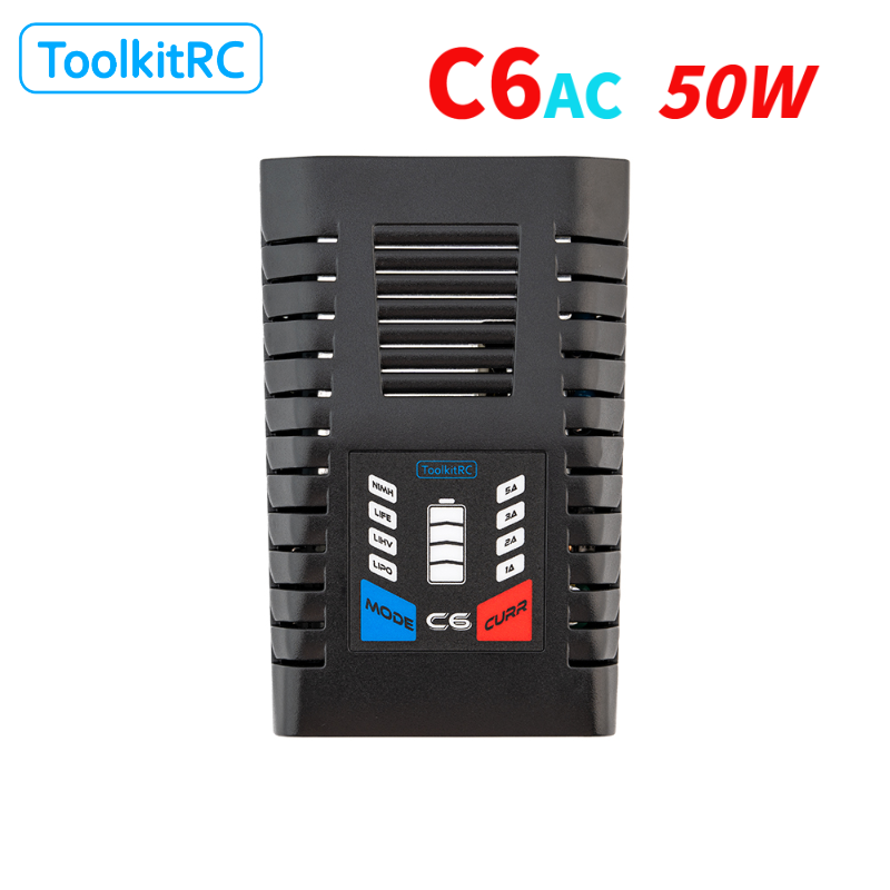 Genuine ToolkitRC C6 50W 5A In - Drone Racing Charger บทวิจารณ์และราคา