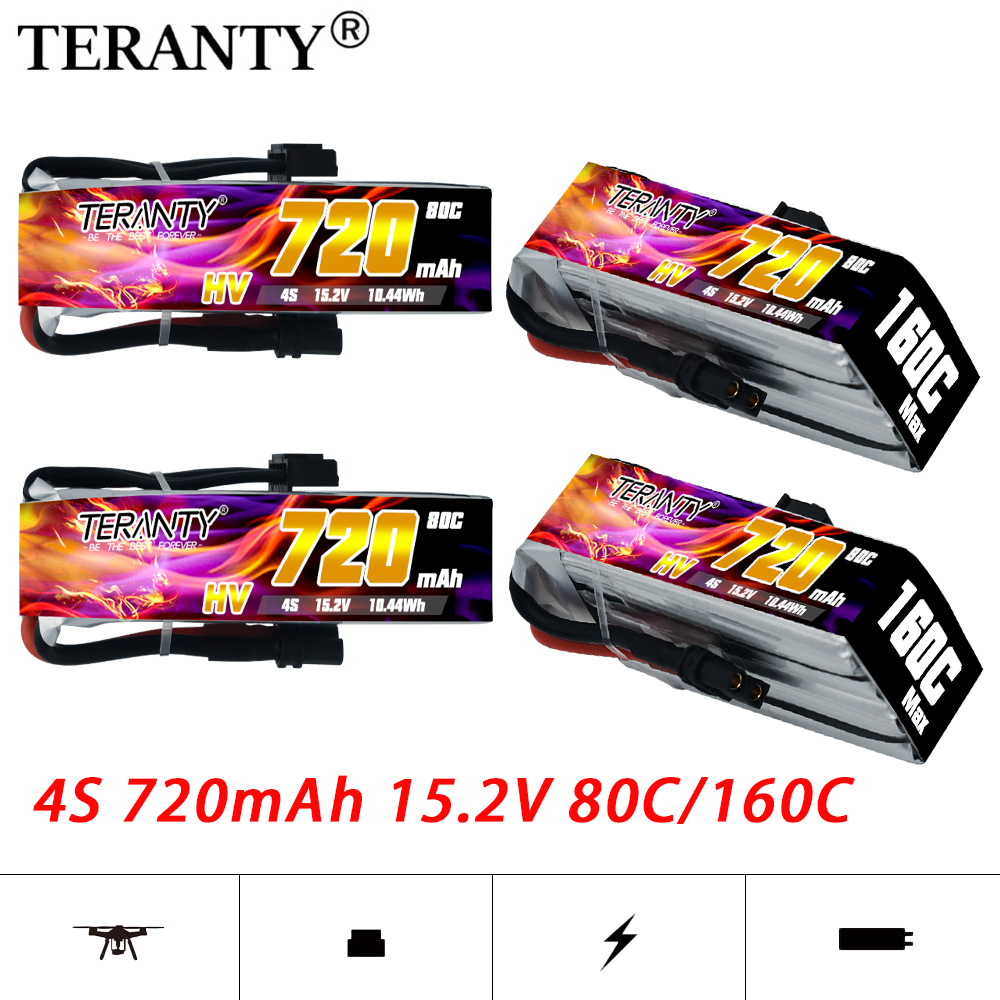 TERANTY 720mAh 4S 15.2V HV Lip - Drone Racing Battery บทวิจารณ์และราคา