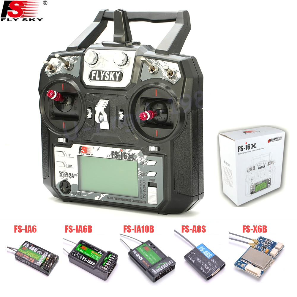 FLYSKY FS-i6X FS i6X 10CH 2.4G - Drone Racing Battery บทวิจารณ์และราคา