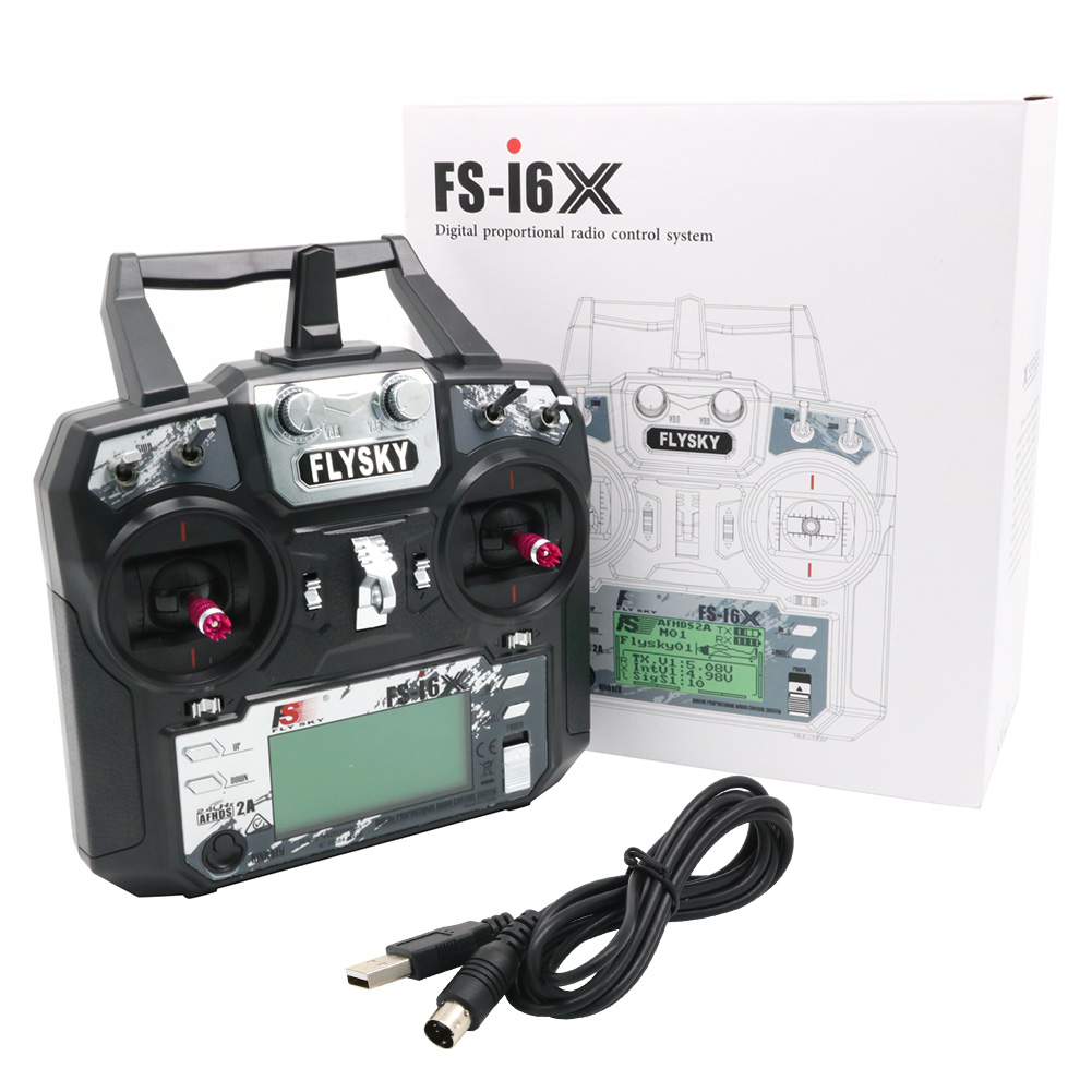 FLYSKY FS-i6X FS i6X 10CH 2.4G - Drone Racing Battery บทวิจารณ์และราคา