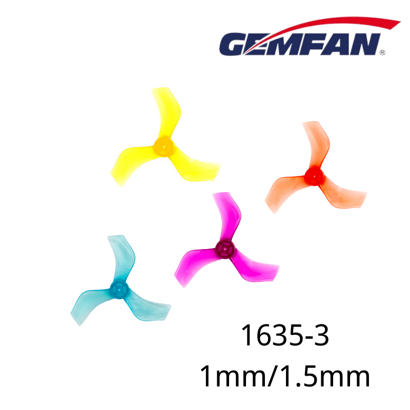 Gemfan 1635 40mm 3-Blade Prope - Drone Racing Propeller บทวิจารณ์และราคา