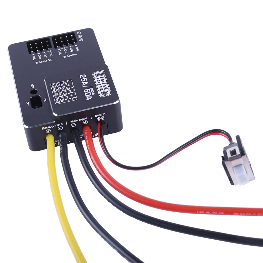 Hobbywing UBEC 25A HV 3-18S Mo - Drone Racing Esc บทวิจารณ์และราคา