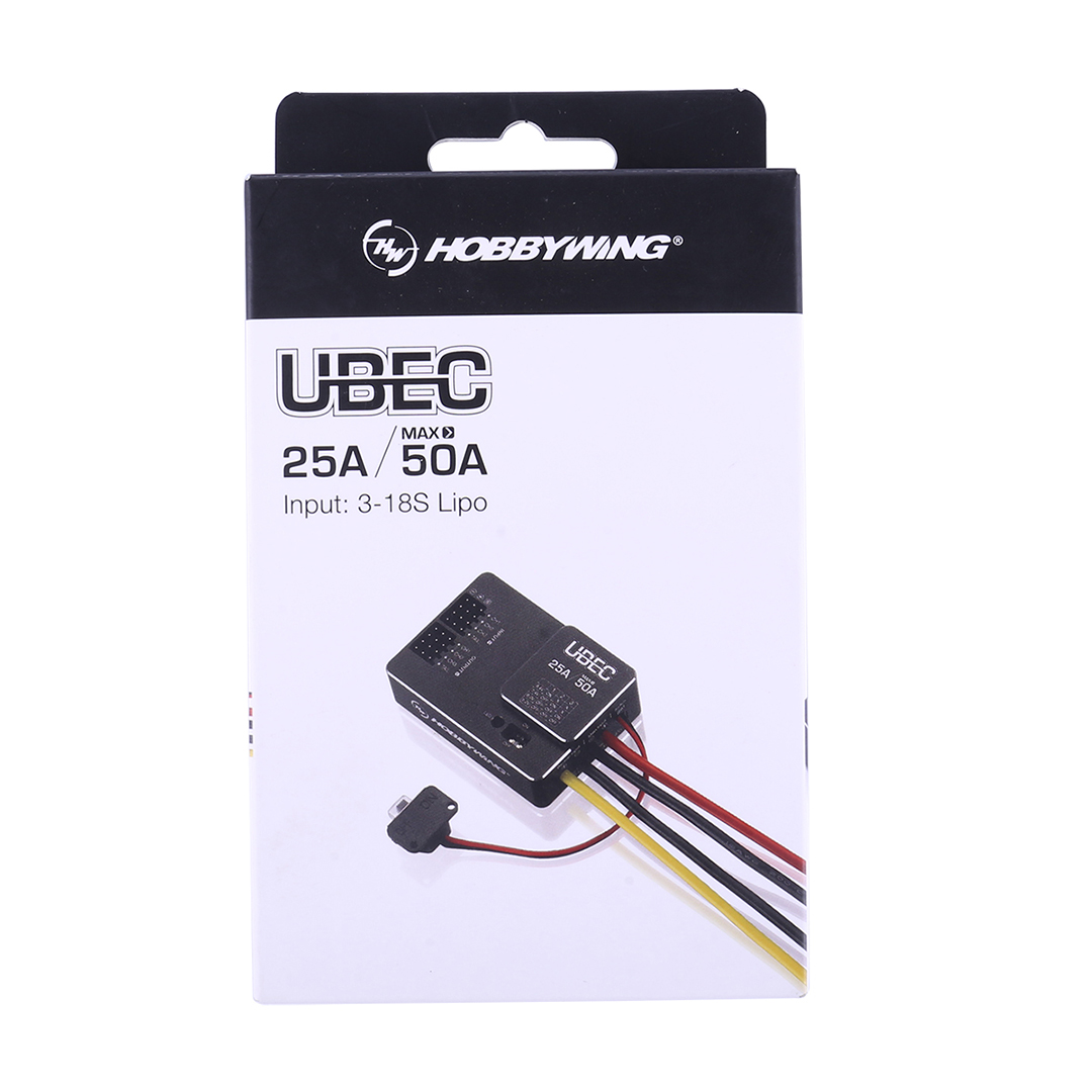 Hobbywing UBEC 25A HV 3-18S Mo - Drone Racing Esc บทวิจารณ์และราคา