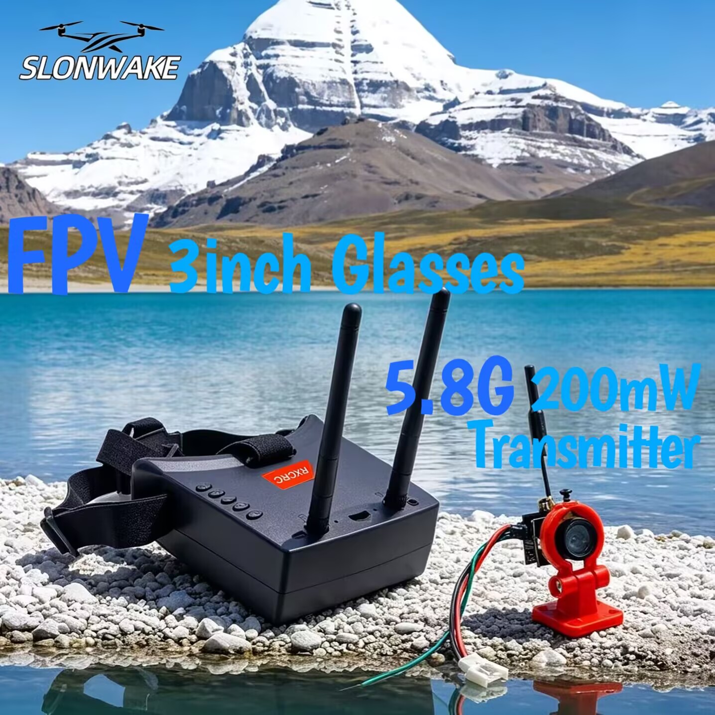 SLONWAKE 5.8G Analog VTX Trans - Drone Racing Camera บทวิจารณ์และราคา