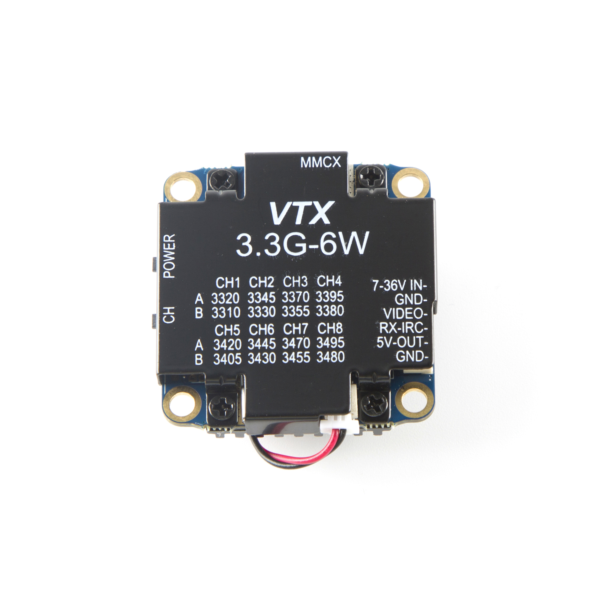 FPV Video Transmitter 3.3G 6W  - Drone Racing Transmitter บทวิจารณ์และราคา