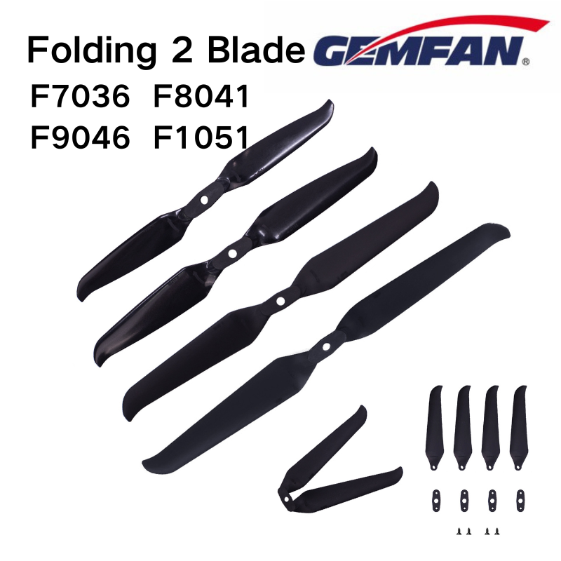 Folding Prop 2 Blade 7-10inch  - Drone Racing Propeller บทวิจารณ์และราคา