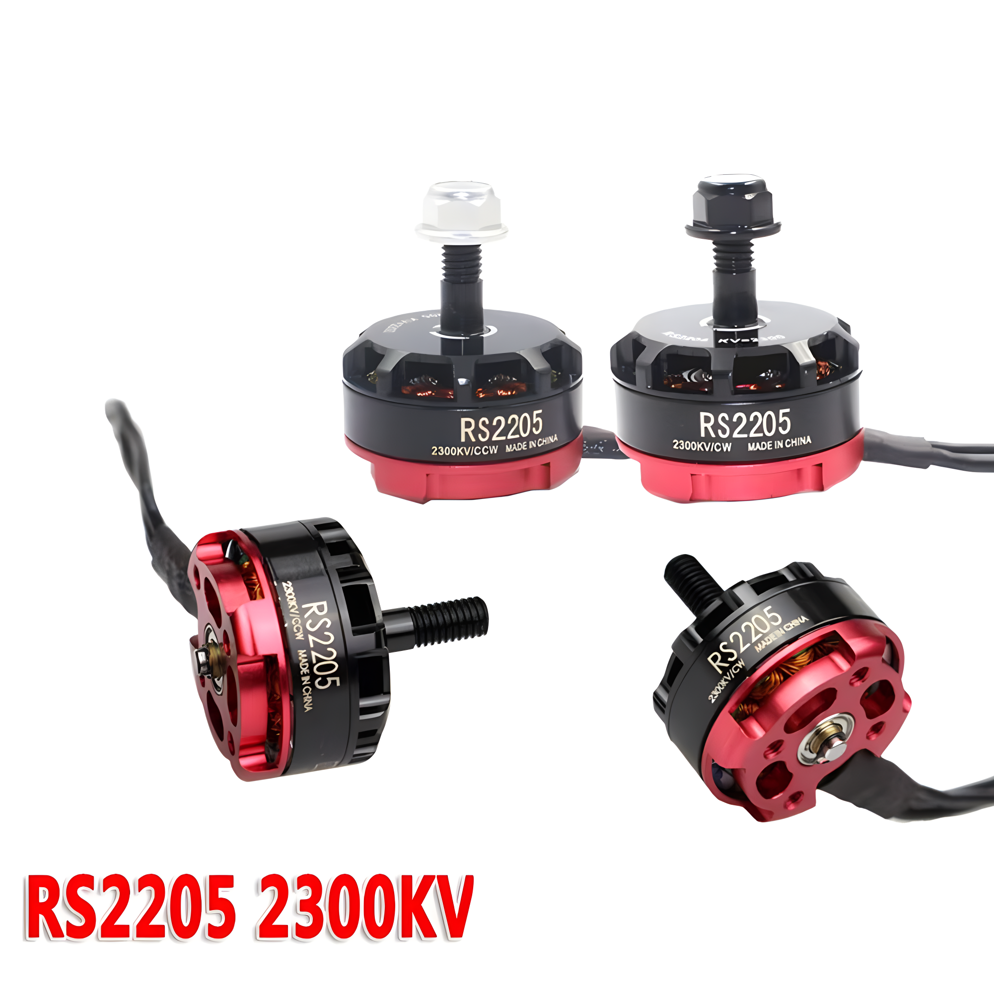 2/4pcs Brushless Motor RS2205  - Drone Racing Esc บทวิจารณ์และราคา