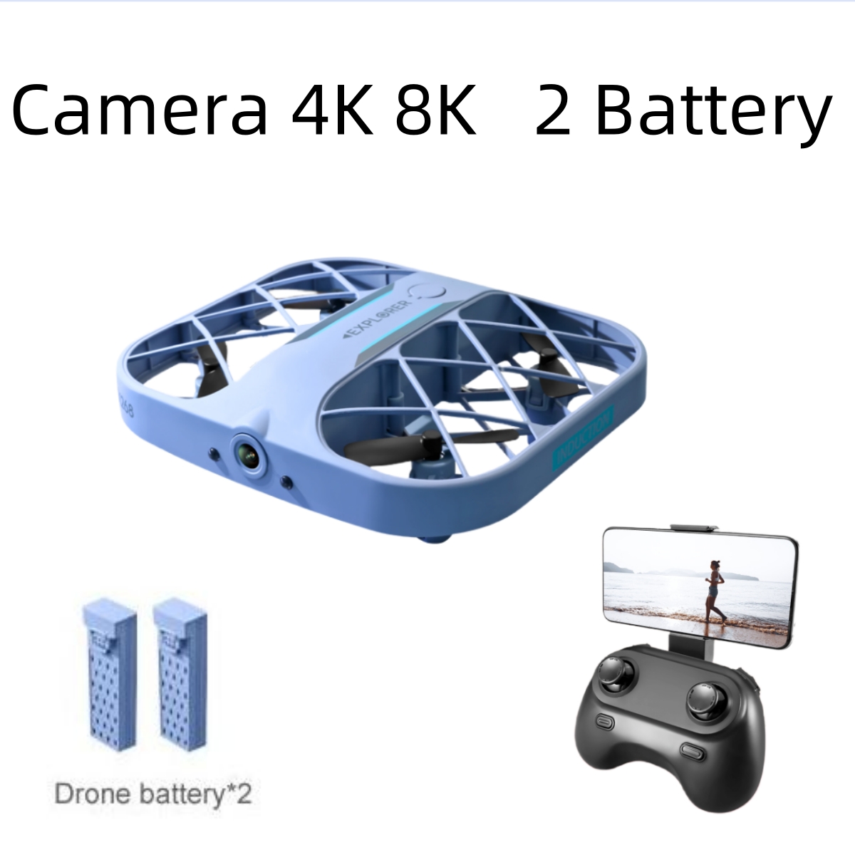 JJRC H107 FPV RC Drone with 2  - Drone Racing Camera บทวิจารณ์และราคา
