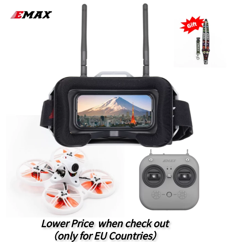 Emax Tinyhawk III 3 RTF Kit FP - Drone Racing Vtx บทวิจารณ์และราคา