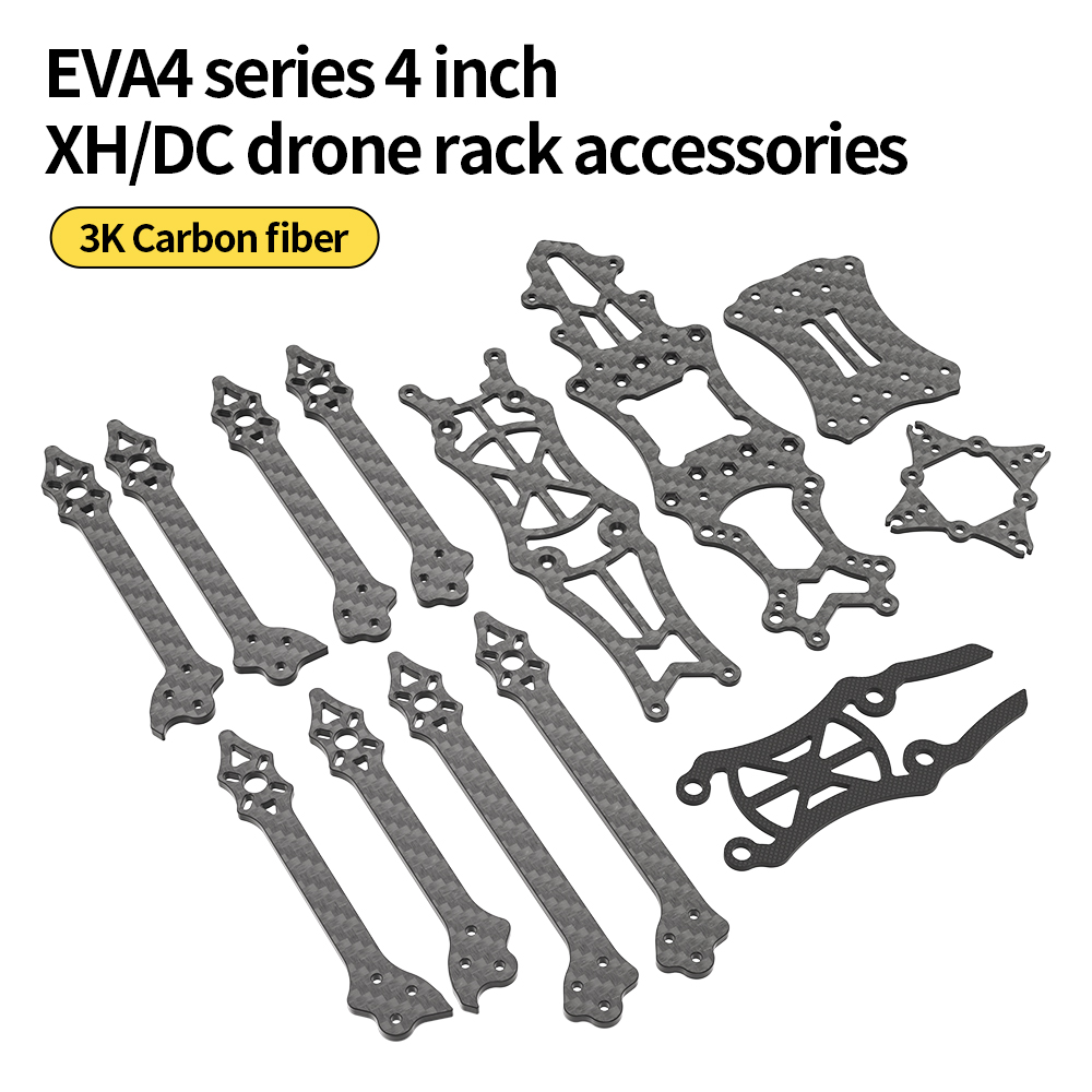 EVA4 Parts FPV Racing  Drone A - Drone Racing Frame บทวิจารณ์และราคา